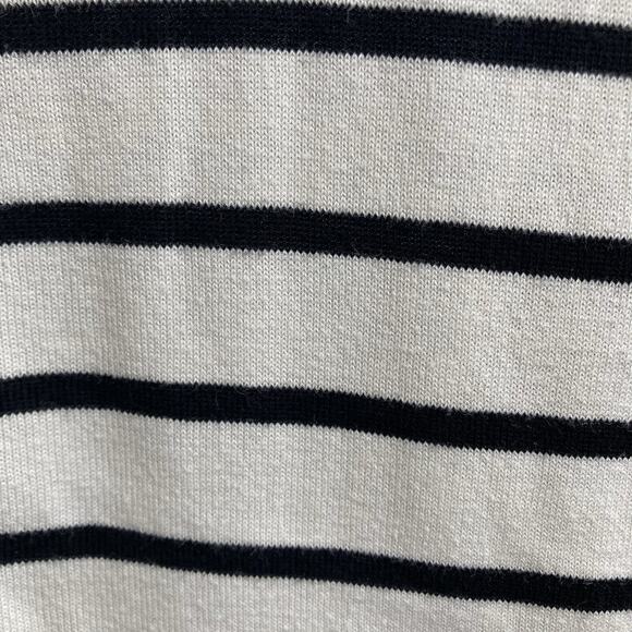 Talbots Women's Striped V Neck‎ Sweater Size 2X Dolman Sleeves Lagenlook Slouchy - Picture 10 of 10